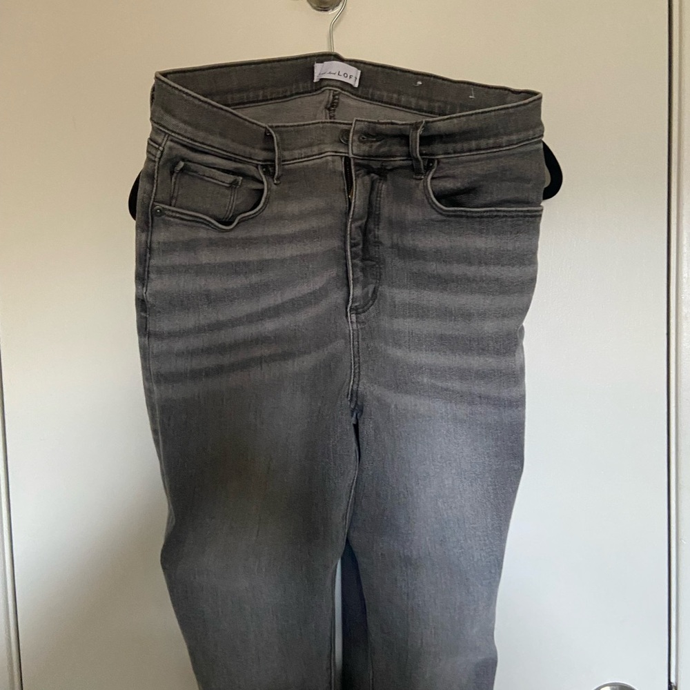 Loft grey jeans.